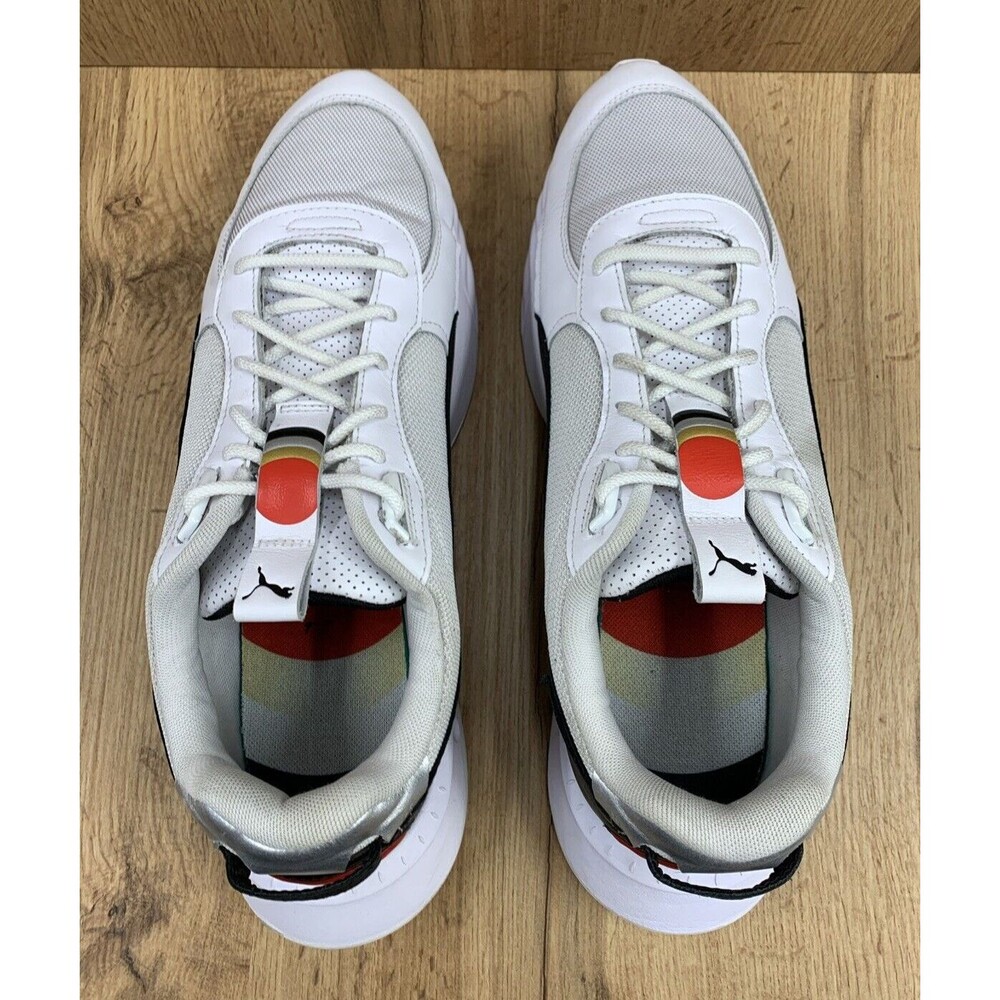 Puma Wild Rider As Lace Up Sneaker Shoes Mens Size 13 White Casual 382552-01 - Picture 12 of 16